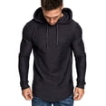 thumbnail image 2 of Sonducket Sudadera con capucha de algodón para hombre Sudadera con capucha absorbente de sudor Sudadera con capucha de algodón Sudadera con capucha de Sudaderas y sudaderas con capucha XL, Negro Sonducket AP000756-15, 2 of 6