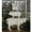 Cream Stacked Solid Farm Animals Animals 14" x 4" x 18", variant on 8" x 8" Beige Polystone Stacked Farm Animals Sculpture, by DecMode