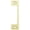 Bright Brass, variant on HES HM630 HM Faceplate for 1006 Strike, Satin Stainless Steel