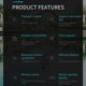 thumbnail image 4 of Twowood auricular Portable HiFi Sound Voice Preguntar Auriculares Wireless Bluetooth Compatible Auriculares Deportes Auriculares, 4 of 7