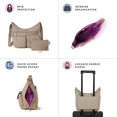thumbnail image 3 of Baggallini Everywhere Bagg - Hobo Crossbody Bag for Women with RFID Wristlet – Water-resistant Travel Bag, 3 of 5