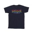 thumbnail image 1 of Netflix Mens Stranger Things Rainbow Dot Logo T-Shirt, 1 of 3