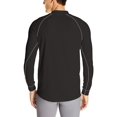 thumbnail image 3 of Wolverine Men's Tech Grid Performance Baselayer Long Sleeve Shirt, Black, Size: Medium, 3 of 4