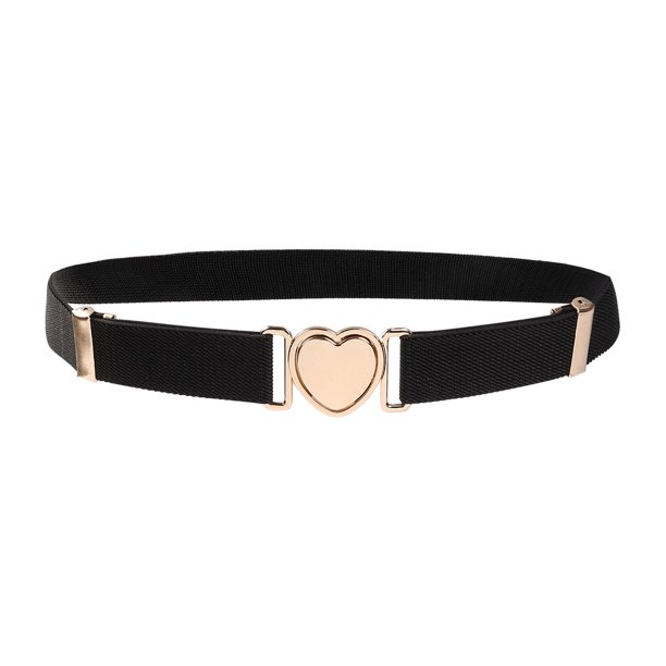 Licupiee Children Stretch Belts Girls Multicolor Adjustable Elastic