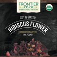 thumbnail image 2 of Frontier Natural Products - Hibiscus Flower Cut & Sifted Organic - 1 lb., 2 of 4
