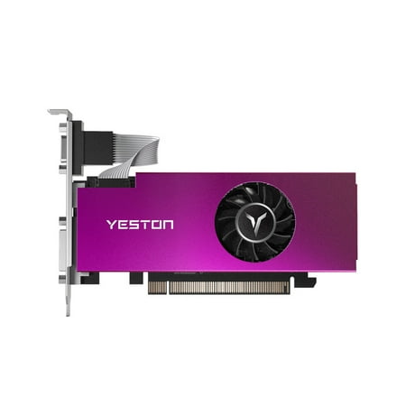Yeston RX550-4G D5 LP Graphics Cards Radeon Chill 4GB Memory...
