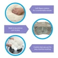 thumbnail image 5 of Kitty City Tunnel Cat Bed (Pattern) - brown, 5 of 12
