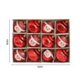 thumbnail image 3 of VERUGU 12Pcs Christmas Ball 2.36 inch Decorations Christmas Bulbs Ornaments for Christmas Tree Ornaments Home Party Holiday Decor, Christmas Gifts on Clearance, 3 of 7