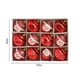 thumbnail image 2 of 12 adornos navideños de bolas para el árbol, 6 cm de bombillas navideñas para decorar el árbol, falda para el árbol, decoración para fiestas y Navidad, 2 of 7