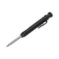 thumbnail image 3 of Carpenter Pencil Kit, Built In Sharpener Mechanical Woodworking Pencil Kit Erasable Easy Carrying Clean Writing With Storage Bag For Builders Black,Red, 3 of 8