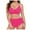 Red, variant on adviicd Womens Bikini Swimsuits Women's Two Piece Bikini Swimsuit Sexy Triangle Top Bathing Suits String Cheeky Bikini Sets(Black,XL)