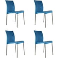 thumbnail image 1 of Juego de 4 Sillas Vivanti Mundo In Comedor Azul, 1 of 8