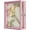 Pink, variant on Shadow Box Frame 8x10,Wood Deep Shadow Box Display Case with Unique Beads Door and Glass Window, Memory Box Gift for Pictures,Medals,Memorabilia,Collections Pink