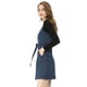 thumbnail image 3 of Vestido de peto Allegra K Mujer con tirantes ajustables mezclilla general una línea Azul oscuro L, 3 of 6