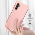 thumbnail image 5 of JTCASES for Samsung GalaXxy A15 Case, Drop Resistant Corners, Wireless Charging, Heavy Duty Shockproof Hybrid Hard PC Bumper, Camera Protection, Skin-feel Anti-scratch Tough Cover, Rosegold, 5 of 7