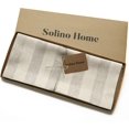 thumbnail image 4 of Solino Chemin de Table en Lin 120 Pouces de Long - Lin Coton Doro Naturel 14 x 120 Pouces - Zoe, Tissu Fait Main et Lavable en Machine, 4 of 5