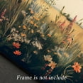 thumbnail image 3 of Vintage Wall Art, Classical Wildflower Field Wall Painting Canvas Prints Farmhouse Wall Art French Country Wall Decor Vintage Landscape Art Pictures for Bathroom Kitchen Decor, 3 of 7