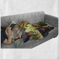 thumbnail image 6 of Wine Soft Flannel Fleece Blanket, Italy Tuscany Landscape Rural Vineyard Autumn Harvest Grapes Drink Viticulture, Cozy Plush for Indoor and Outdoor Use, 60" x 80", Green Black Brown, by Ambesonne, 6 of 6