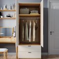 thumbnail image 4 of Dressers Bedroom Wardrobe Clothes Cabinet Hangers Closet System Wardrobe Chest Drawers Meuble Rangement Salon Furniture SQC My Lux Decor Round, 4 of 20