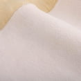 thumbnail image 5 of Fluffy Area Rugs 2 x 5ft Soft Beige Yellow Shaggy Faux Fur Sheepskin Rug Comfortable Plush Carpet Bedroom Living Room Floor Mats, 5 of 7