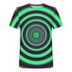 thumbnail image 4 of Mens Camisas de Manga Corta Impresión Casual Deportes Cuello Redondo Blusa, Poliéster Ligero para la Primavera Verano Al Aire Libre Uso Diario, 4 of 4