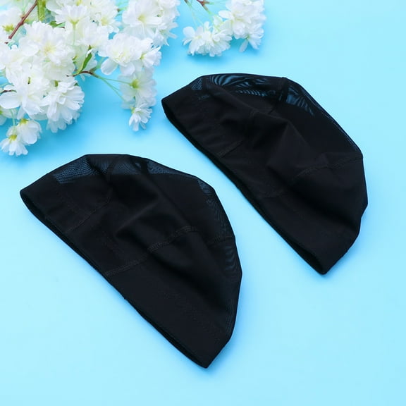 RENACLIPY 5pcs Elastic Hair Nets for Everyday Use, Breathable Mesh Caps for Secure Natural Hair, Men and Women