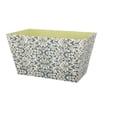 thumbnail image 3 of Rectangular Containers with Narrow Bottom, Set of 3, Blue and Beige- Saltoro Sherpi, 3 of 5