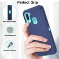 thumbnail image 6 of Asuwish Compatible with Samsung Galaxy A11/M11 Phone Case Hybrid Rugged Shockproof Hard Protective Drop Proof Full Body Heavy Duty Mobile Cell Cover for A 11 11A Women Men Blue, 6 of 6