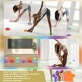 thumbnail image 4 of 6 Colors Star Floor Spots Floor Carpet Dots 30Pcs Sitting Spots Colorful Nylon Hook and Loop Reusable Washable Sticker Rug Markers for Carpet Office Indoor Group Activity Game Sports, 4 of 5