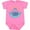 Raspberry, variant on Inktastic Fort Myers Beach Florida Vacation Boys or Girls Baby Bodysuit