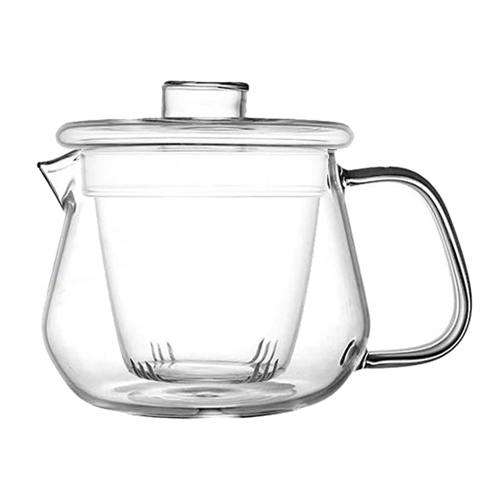 Small 300/450/550ml Glass Teapot Kettle Tea Pot with Removable Tea