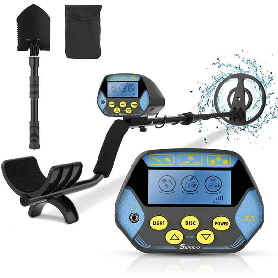 Portable Easy Installation Underground Metal Detector High Sensitivity Jewelry Treasure Gold Metal Detecting Tool, 37.4-45.3inch