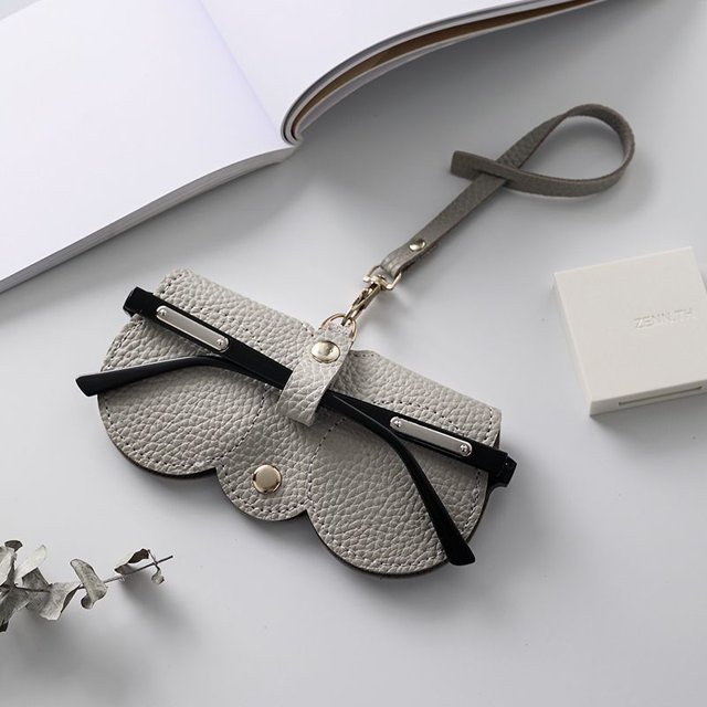 Bolsa de almacenamiento de gafas sencilla, bolsa de joyería, estuche portátil para gafas de sol, funda protectora para gafas de sol, estuche moderno para gafas de miopía