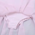 thumbnail image 6 of Hansber Girls Kids Modern Lyrical Dance Dress Mesh High Low Hem Ballet Dance Gymnastics Leotard Dress Pink 13-14, 6 of 6