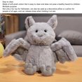 thumbnail image 2 of Plush Bat Doll Toy, Environmental Protection Halloween Bat Plush Toy Easy To Clean Skin Friendly Multipurpose  For Birthday For Kids For New Year, 2 of 7