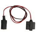 thumbnail image 1 of OBD2 Cigarette Lighter Socket Adapter 16Pin T Head Female Connector Power Cord for Cars with OBD, 1 of 14