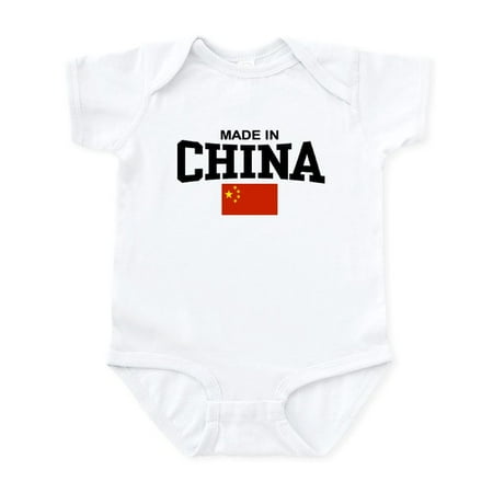 

CafePress - Made In China Infant Bodysuit - Baby Light Bodysuit Size Newborn - 24 Months