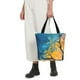thumbnail image 5 of Balery Abstract Night Sky Tree Bolsa de Hombro con Diseño, Bolsa Grande y Duradera, Bolsa Versátil para Compras, 5 of 6