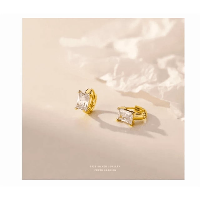 Aretes Plata Largos Xtellar Con Zafiro Y Diamantes Elegancia Moderna