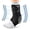 Alu. Spring Model-Black, variant on Ankle Brace for Men & Women, Adjustable Lace-up Ankle Support with Side Stabilizers for Recovery, Pain Relief & Stability, 1Pack, s