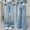 Light Blue, variant on Fashionable Straight Leg Trousers For Big Girls Comfortable Loose Fit Casual Wide Leg Pants Youth Long Bottoms Tween Kids Summer Soft Comfy Cute Basic Pants