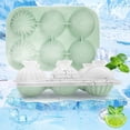 thumbnail image 4 of Silicone Molds 6 Cavity Ice Molds With Flower Round Shapes Release Reusable Ice Cream For Homemade Popsicles, 4 of 6