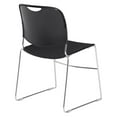 thumbnail image 5 of NPS® 8500 Series Ultra-Compact Plastic Stack Chair With Metal Rod Frame, Black, 5 of 5