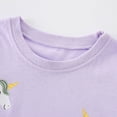 thumbnail image 7 of NIEWTR Toddler Baby Girl Spring Clothes Kids T-Shirts Cotton Short Sleeves Tees Summer Top Children Unisex Girls for 6 12 18 24 Month 3T 4T 5T 6T(Purple,7-8 Years), 7 of 7
