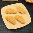 thumbnail image 4 of Bouanq 100pcs Air Fryer Liners Disposable Paper Liner, Non-stick Air Fryer Parchment Paper, Square Food Grade Air Fryer Liners Square, 6Inch Baking Paper for Baking Roasting Microwave Frying Pan, 4 of 7