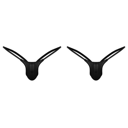 2 Pack Thong Briefs Open Back Rise Mens Underpants Low Underwear See Thru Lingerie for Women Lingerie for Women Valentine s Day Aprons for Women Lingerie Womens plus Size Garter Belt Lingerie