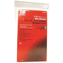 Gardner Bender Nylon-Impregnated Cloth Self-Adhesive Wire Label Book 42-035