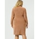 thumbnail image 5 of Vestido midi de lentejuelas Agnes Orinda champán XXL, 5 of 6