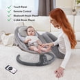 thumbnail image 3 of Swing Bellababy portátil compacto con Bluetooth para bebés, con 10 canciones de cuna, 3 of 9