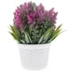 thumbnail image 1 of Adorno de flor de lavanda falsa con decoración de bonsái de lavanda de simulación de maceta, 1 of 6